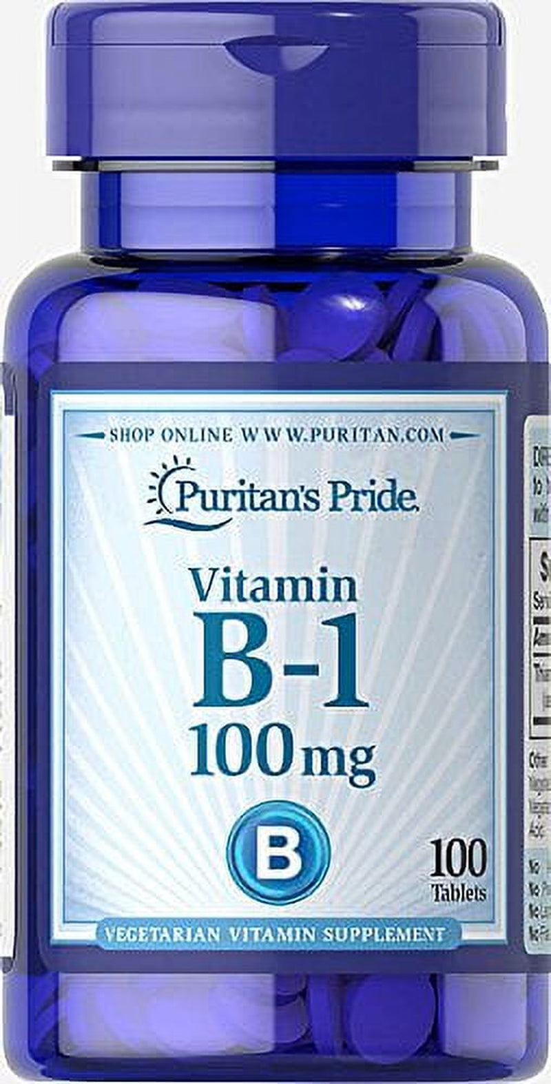 Uritan'S Pride Vitamin B-1 100 Mg-100 Tablets