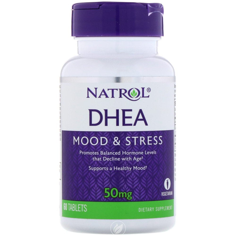 Natrol Dhea Mood & Stress for Balance Hormone Levels 60 Ct