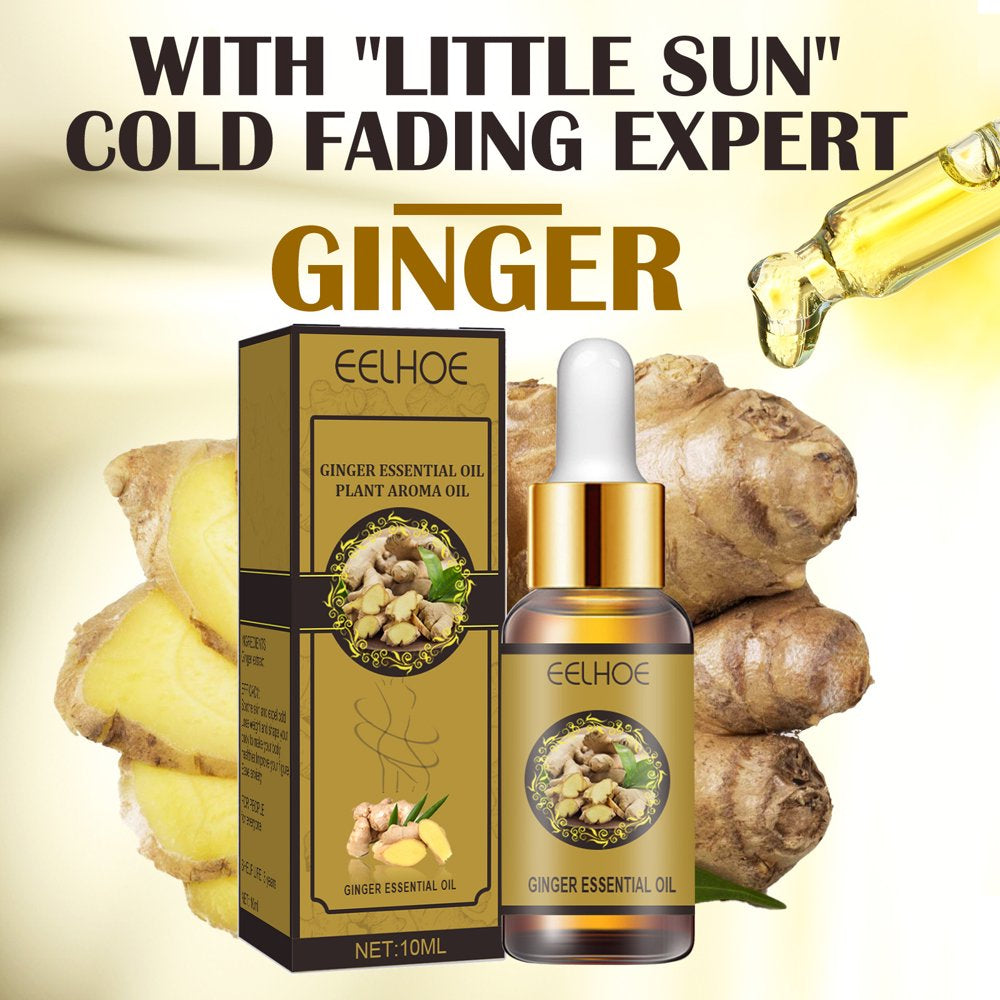 2 Pack Belly Drainage Ginger Oil, Reduce Adipose Tissue and Fat Cells Relieve Muscle Soreness and Swelling and Pain Relief