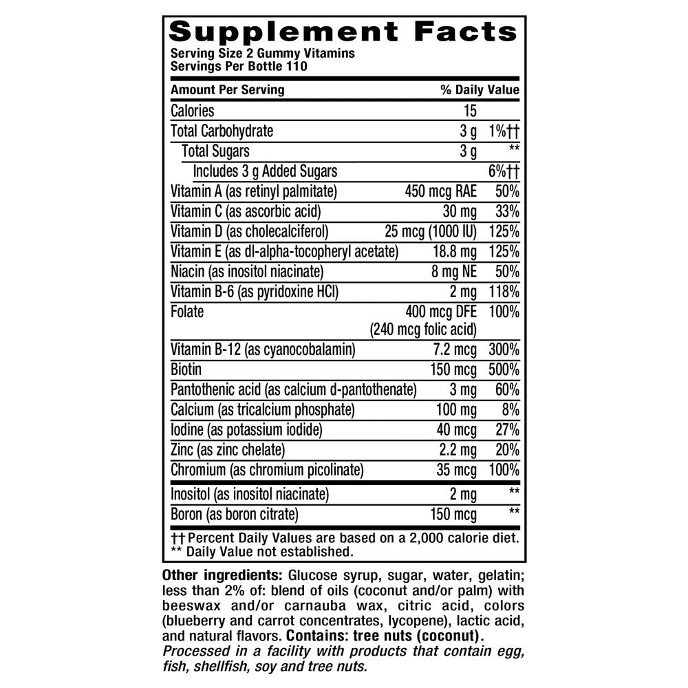 Vitafusion Women'S Gummy Vitamins, 220Ct