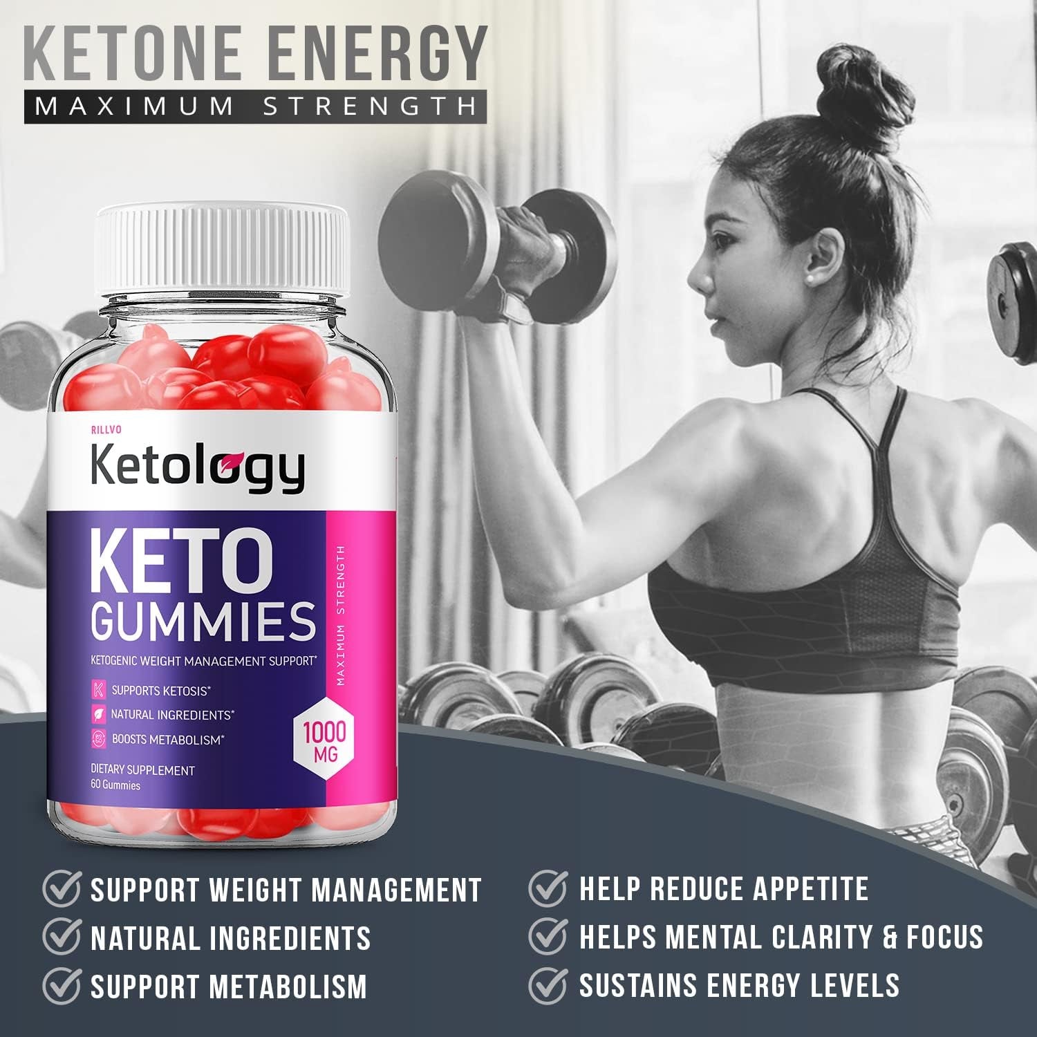 Ketology ACV Gummies - Advanced Formula Ketology Keto Apple Cider Vinegar Gummies (60 Gummies)