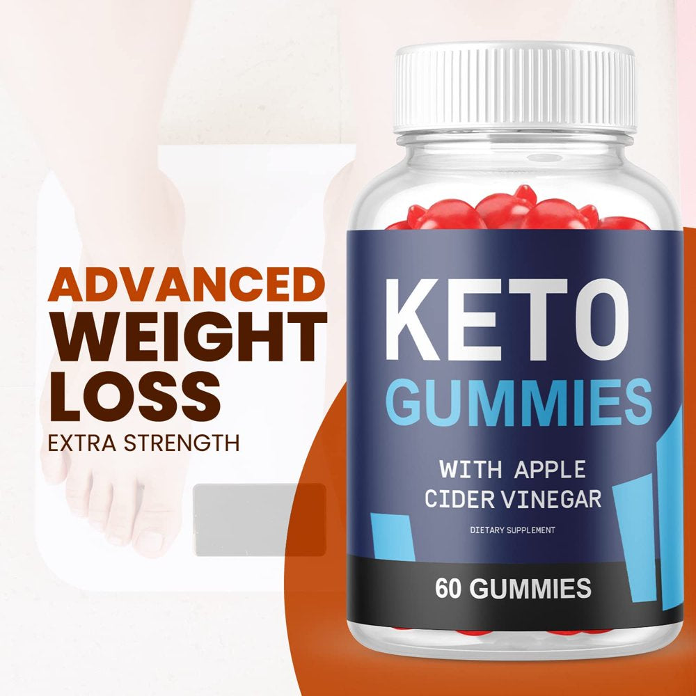 (1 Pack) Kickin Keto ACV Gummies - Supplement for Weight Loss - Energy & Focus Boosting Dietary Supplements for Weight Management & Metabolism - Fat Burn - 60 Gummies