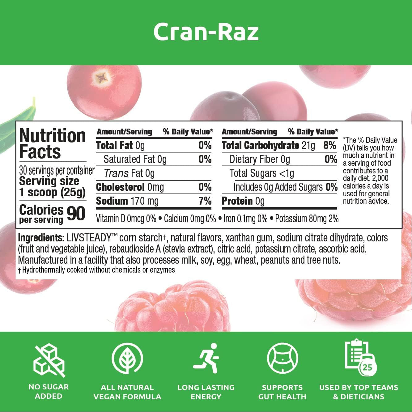 UCAN Strawberry Banana Edge Energy Gel, Cherry Berry Energy Bars & Cran-Raz Energy Powder - Great for Running, Training, Fitness, Cycling, Crossfit & More | Sugar-Free, Vegan, & Keto Friendly