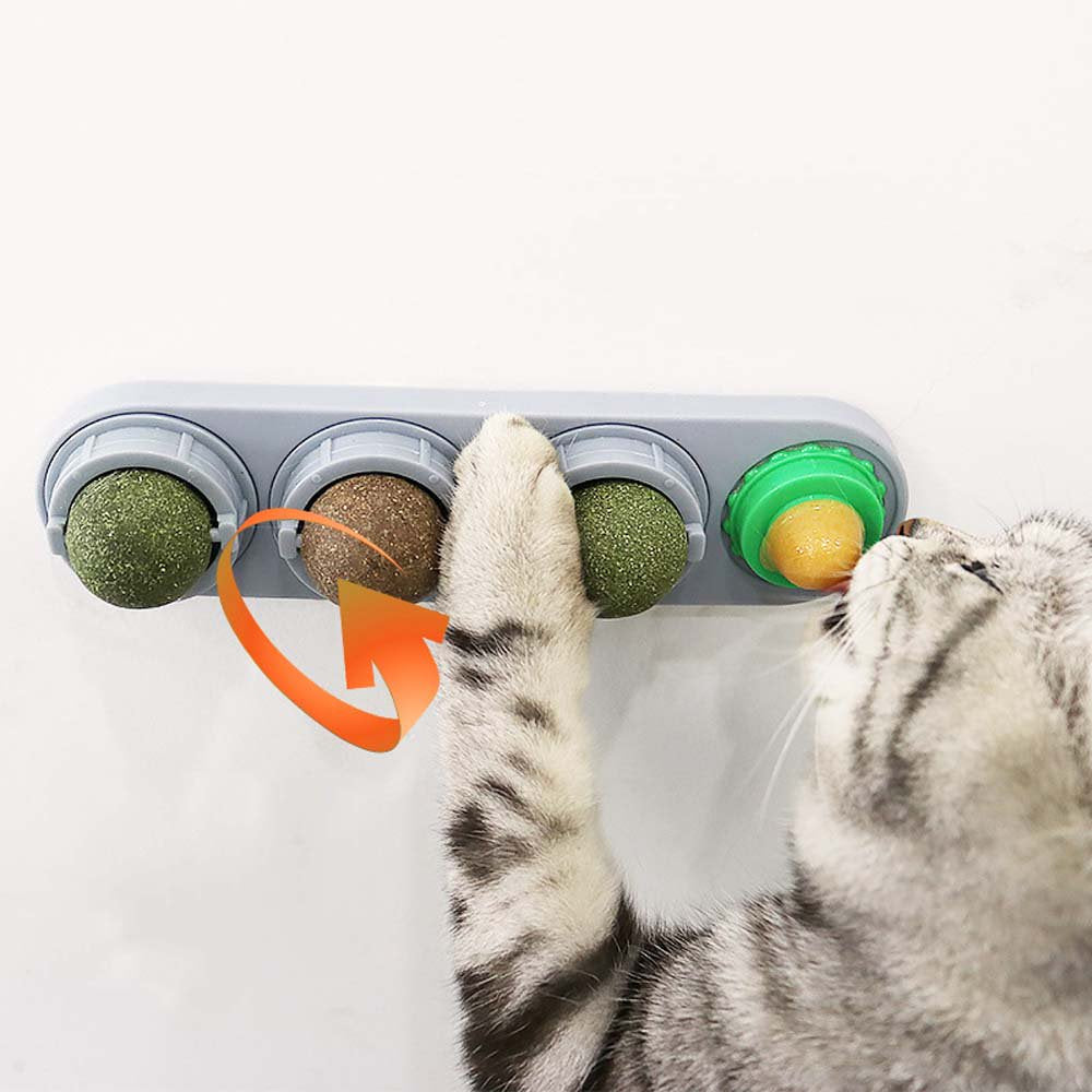 Pure Natural Healthy Nutrition Chew Ball Edible Cat Supplies Cat Snacks Cat Toys Molar Catnip Balls