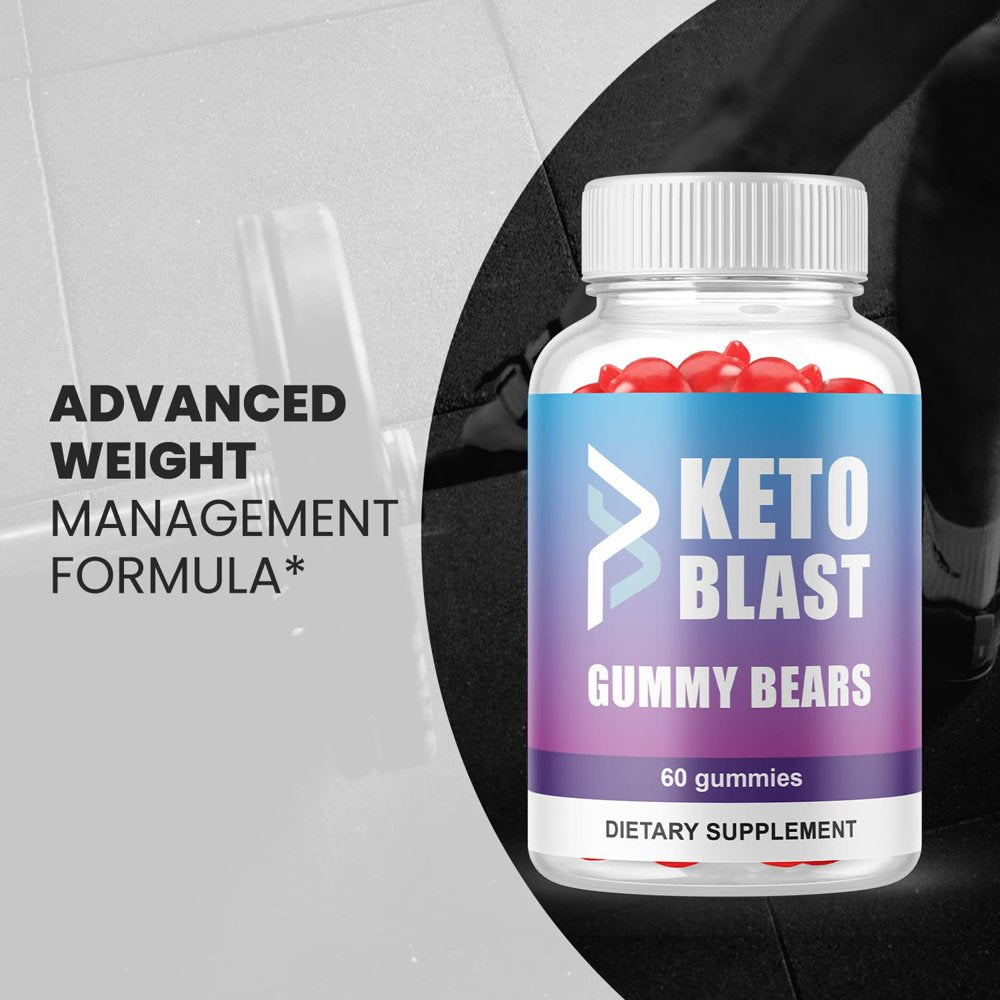 (2 Pack) Keto Blast Gummies - Supplement for Weight Loss - Energy & Focus Boosting Dietary Supplements for Weight Management & Metabolism - Fat Burn - 120 Gummies