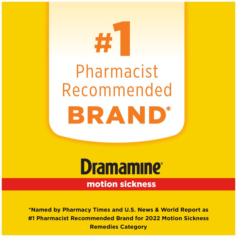 Dramamine Original, Motion Sickness Relief, 36 Count