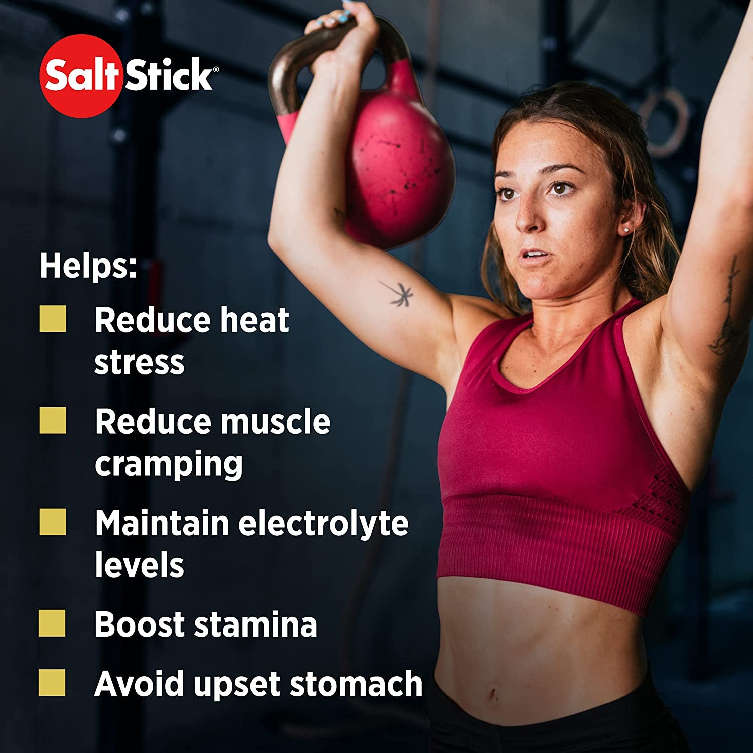 Saltstick Electrolyte Capsules - Salt Pills and Electrolytes for Running, Hydration, Leg Cramps Relief, Sports Recovery - Salt, Magnesium, Potassium, Vitamin D3-24 Packets, 4 Capsules per Packet