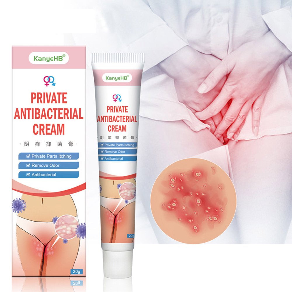 BINGTAOHU 20G Private Parts Vaginal Itching Cream Skin Plaster Ointment for External Use