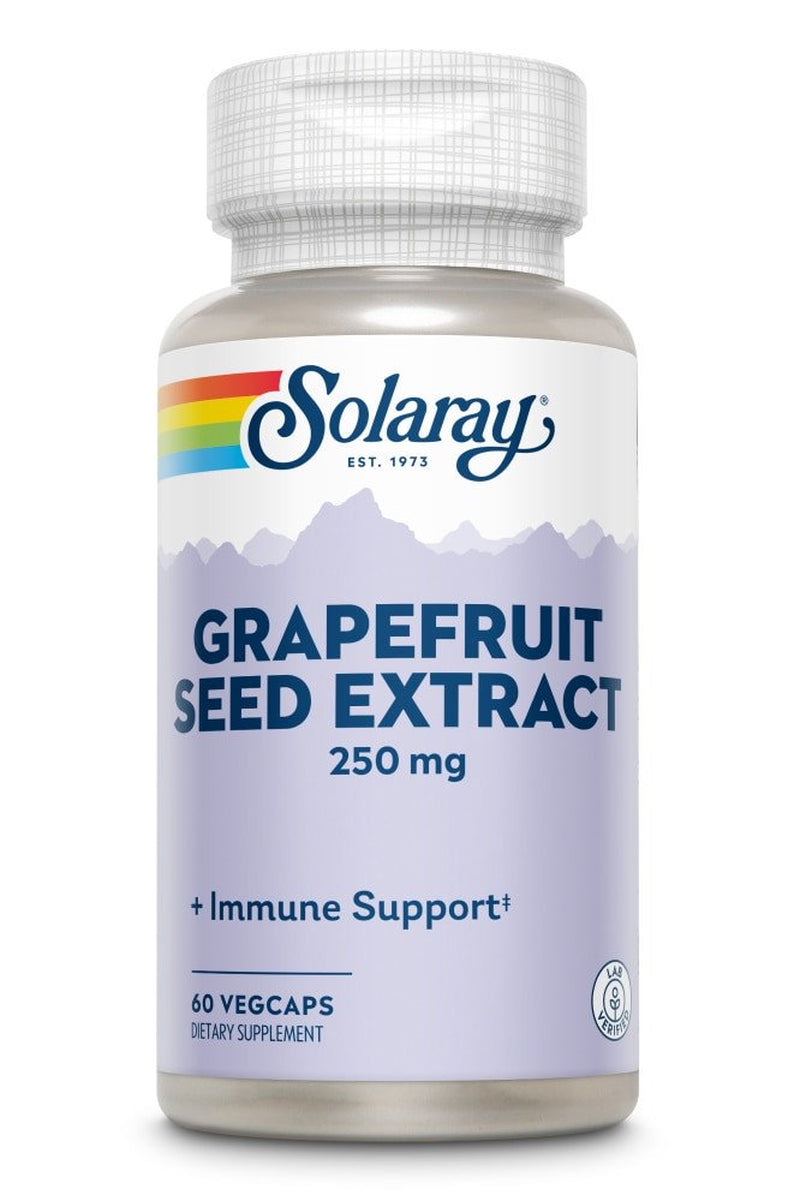 Solaray Grapefruit Seed Extract -- 250 Mg - 60 Vegcaps