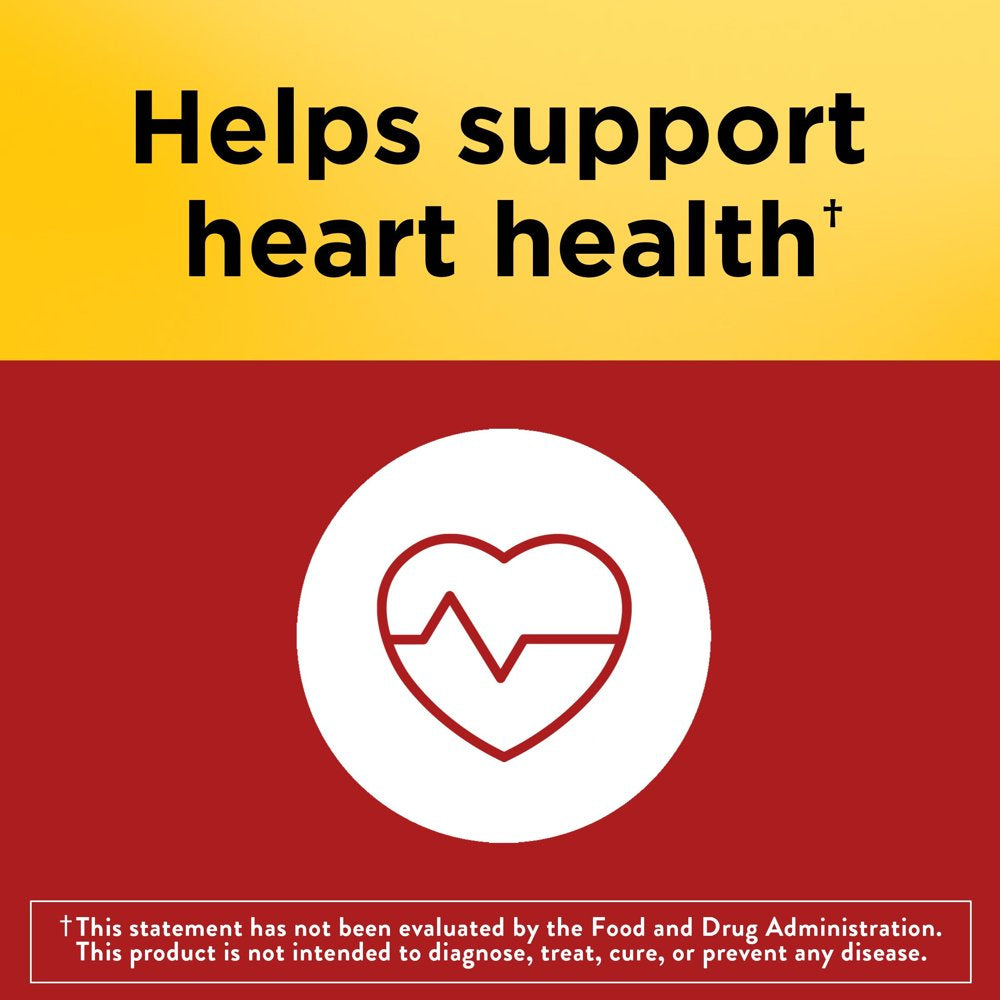 Nature Made Coq10 100Mg Softgels, Dietary Supplement for Heart Health Support, 120 Count