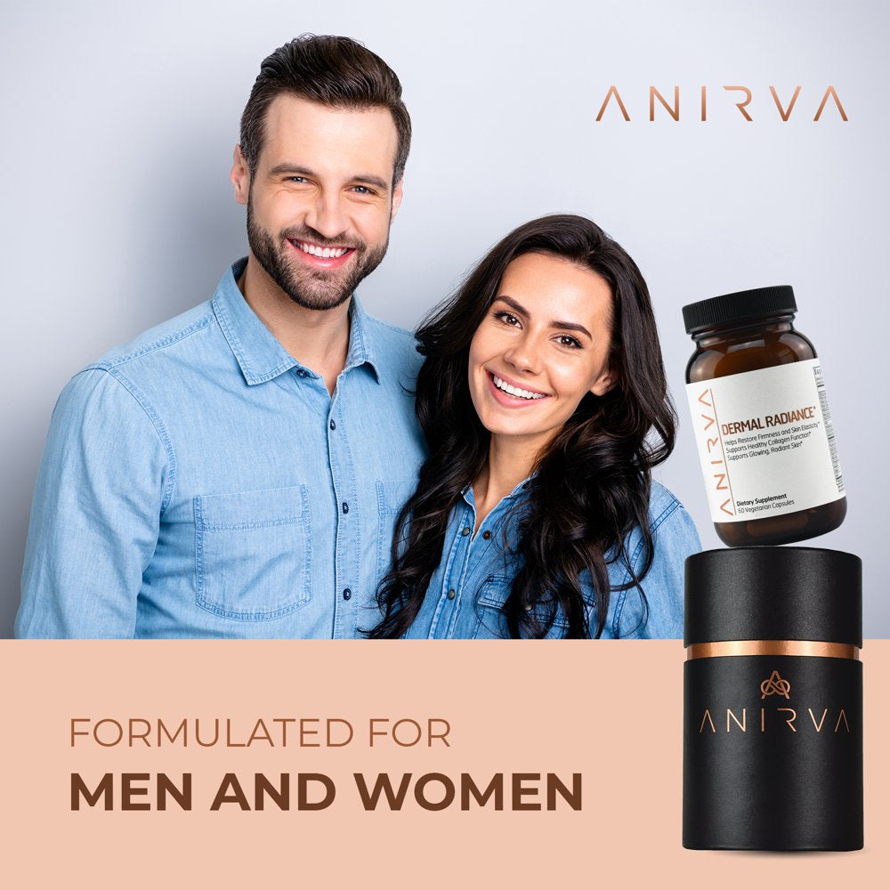 Dermal Radiance by Anirva – anti Aging Skin Supplement | anti Aging Pills to Support Youthful Skin and to Boost Collagen