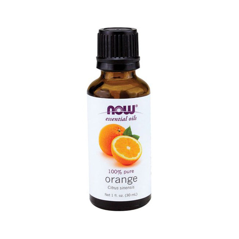 NOW Essential Oils, Orange Oil, Uplifting Aromatherapy Scent, Cold Pressed, 100% Pure, Vegan, Child Resistant Cap, 1-Ounce