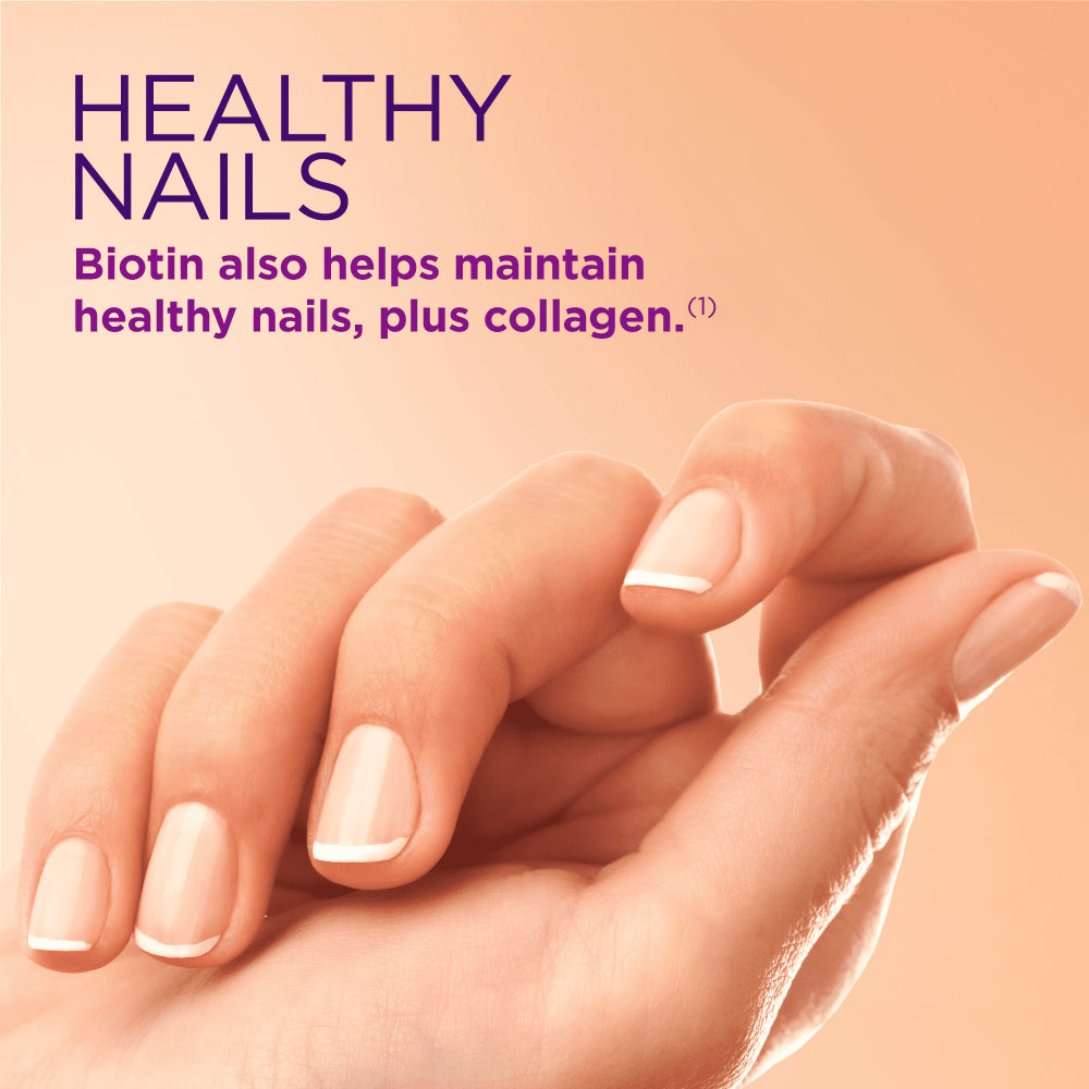 Nature'S Bounty Optimal Solutions Hair, Skin & Nail Vitamin Gummies with Collagen & Biotin, 80 Ct