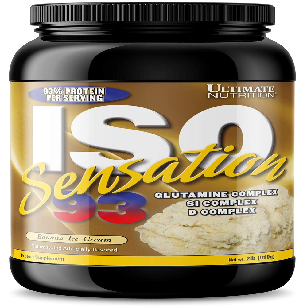 Ultimate Nutrition ISO Sensation 93 Whey Protein Powder-2Lb