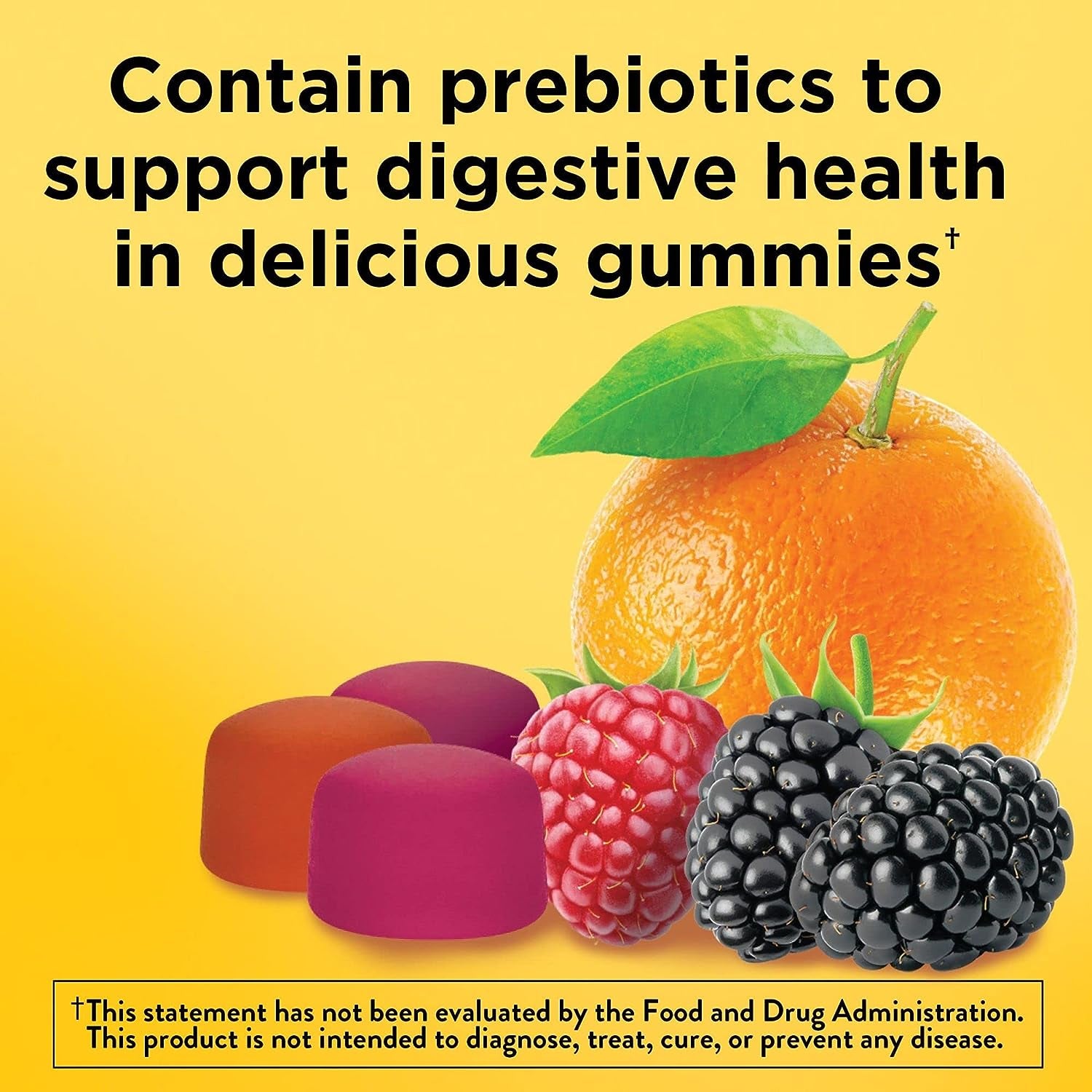 Nature Made Fiber Gummies 5 G per Serving, Fiber Supplement for Digestive Health Support, 90 Gummies, 30 Day Supply