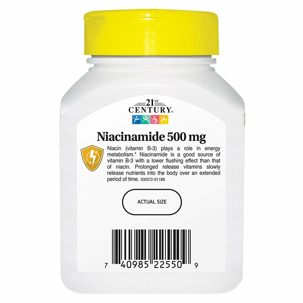 21St Century Niacinamide 500 Mg Prolonged Release Tablets, 110-Ct, 2-Pack