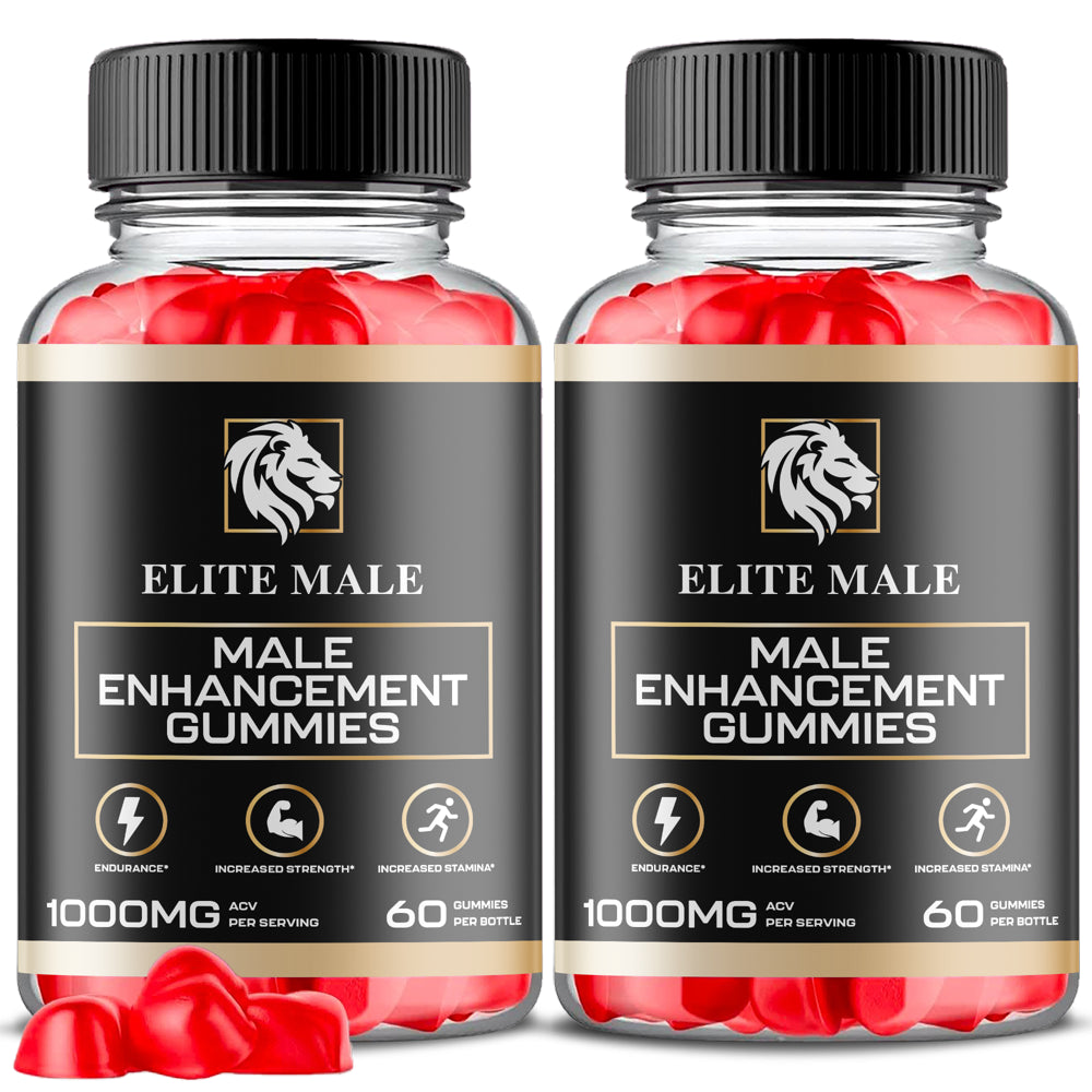 (2 Pack) Elite Male Gummies - 120 Gummies