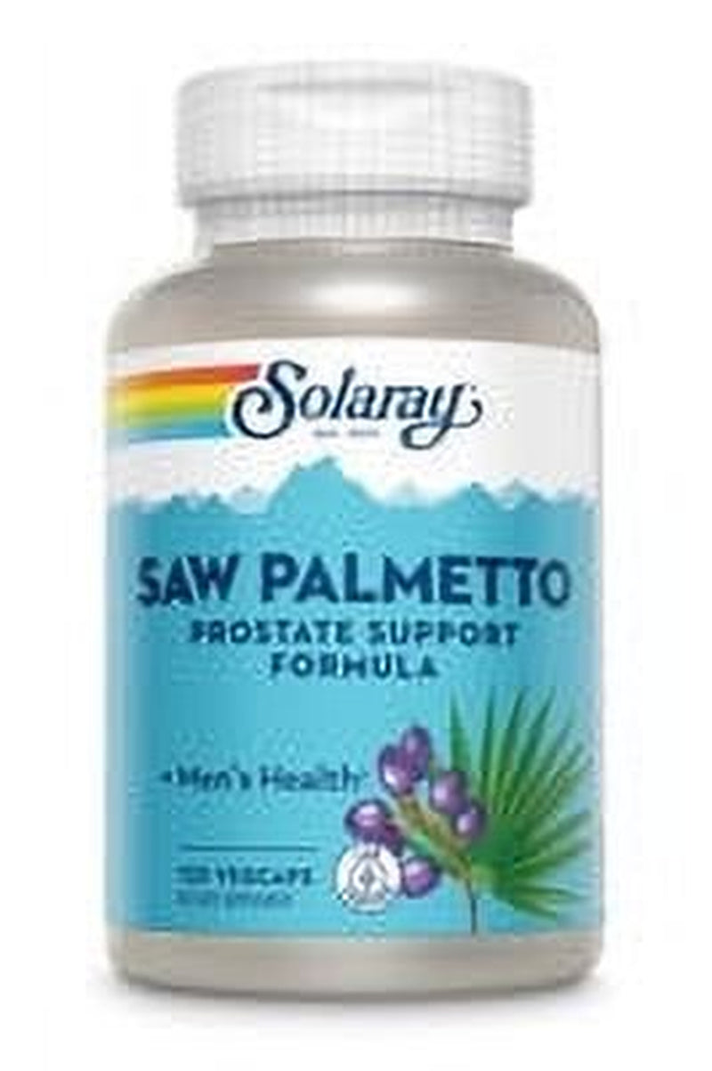 Solaray Saw Palmetto Prostate Support Formula -- 120 Vegcaps