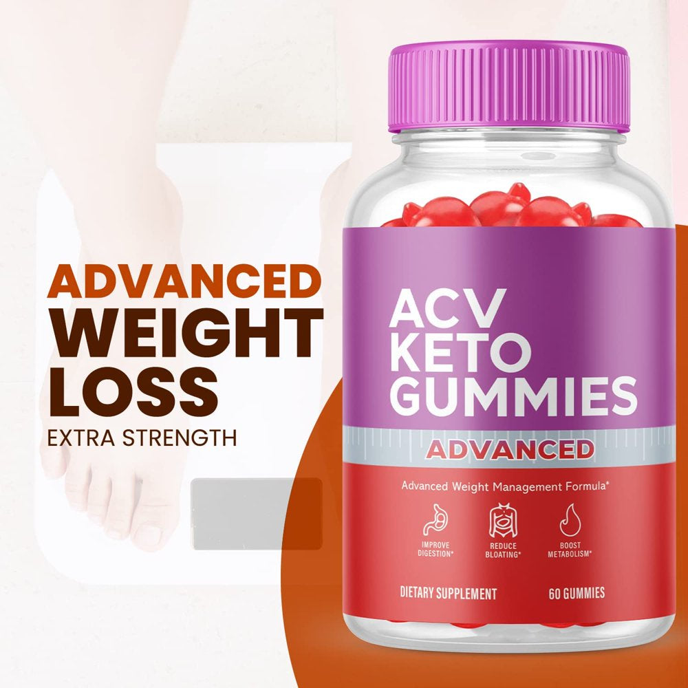 (2 Pack) ACV Keto Gummies - Supplement for Weight Loss - Energy & Focus Boosting Dietary Supplements for Weight Management & Metabolism - Fat Burn - 120 Gummies