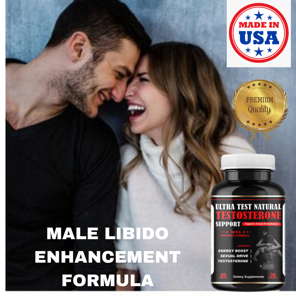 Ultra Natural Testosterone Supplement for Stamina, Strength, Endurance, Muscle Growth Daily Supplement 60Ct by America'S Best Deals