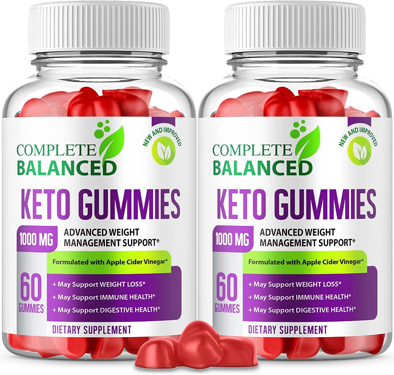 (2 Pack) Complete Balance Keto Gummies Complete Balance Keto Gummy S Complete Balance Keto ACV Gummies (120 Gummies)