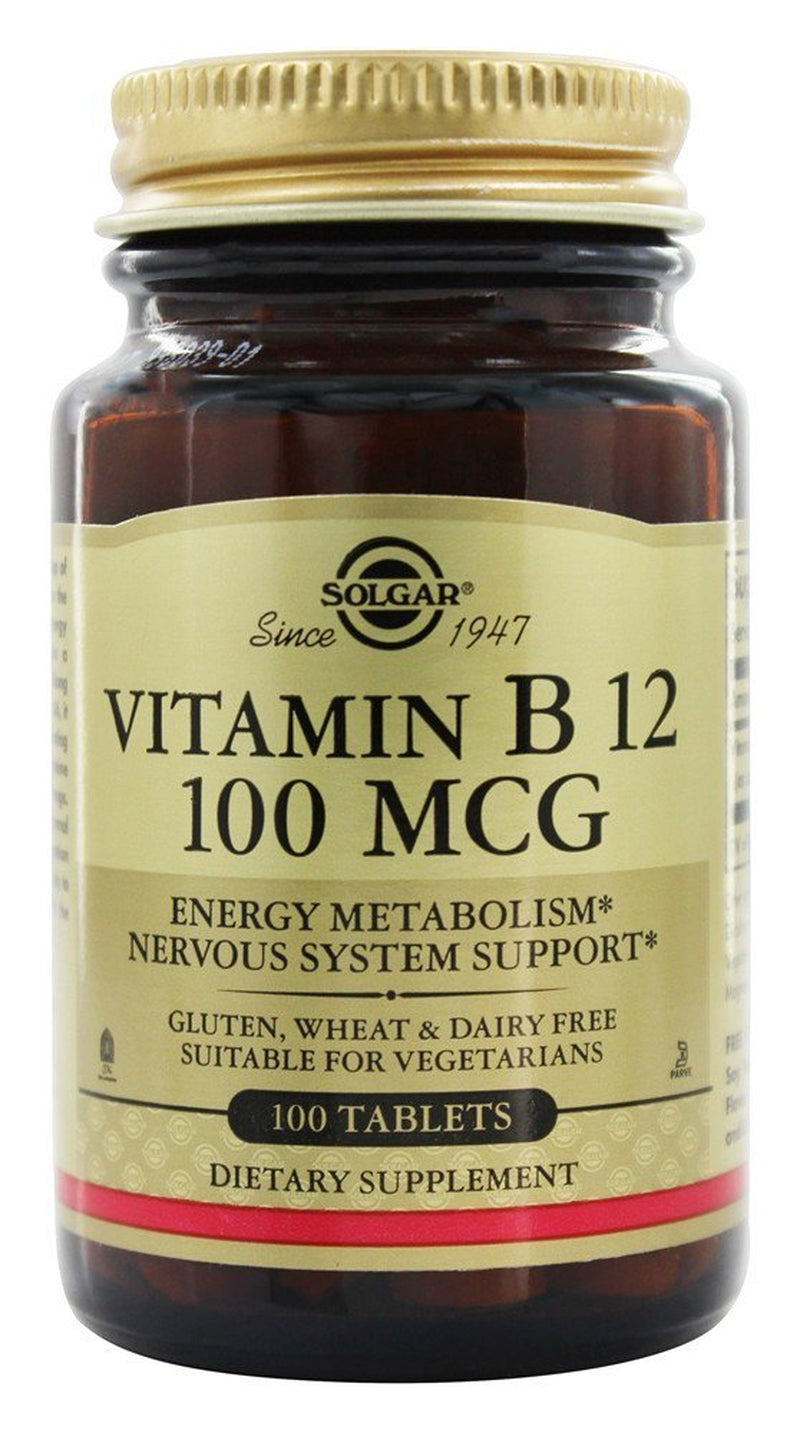Solgar Vitamin B-12 100Mcg 100 Tablet