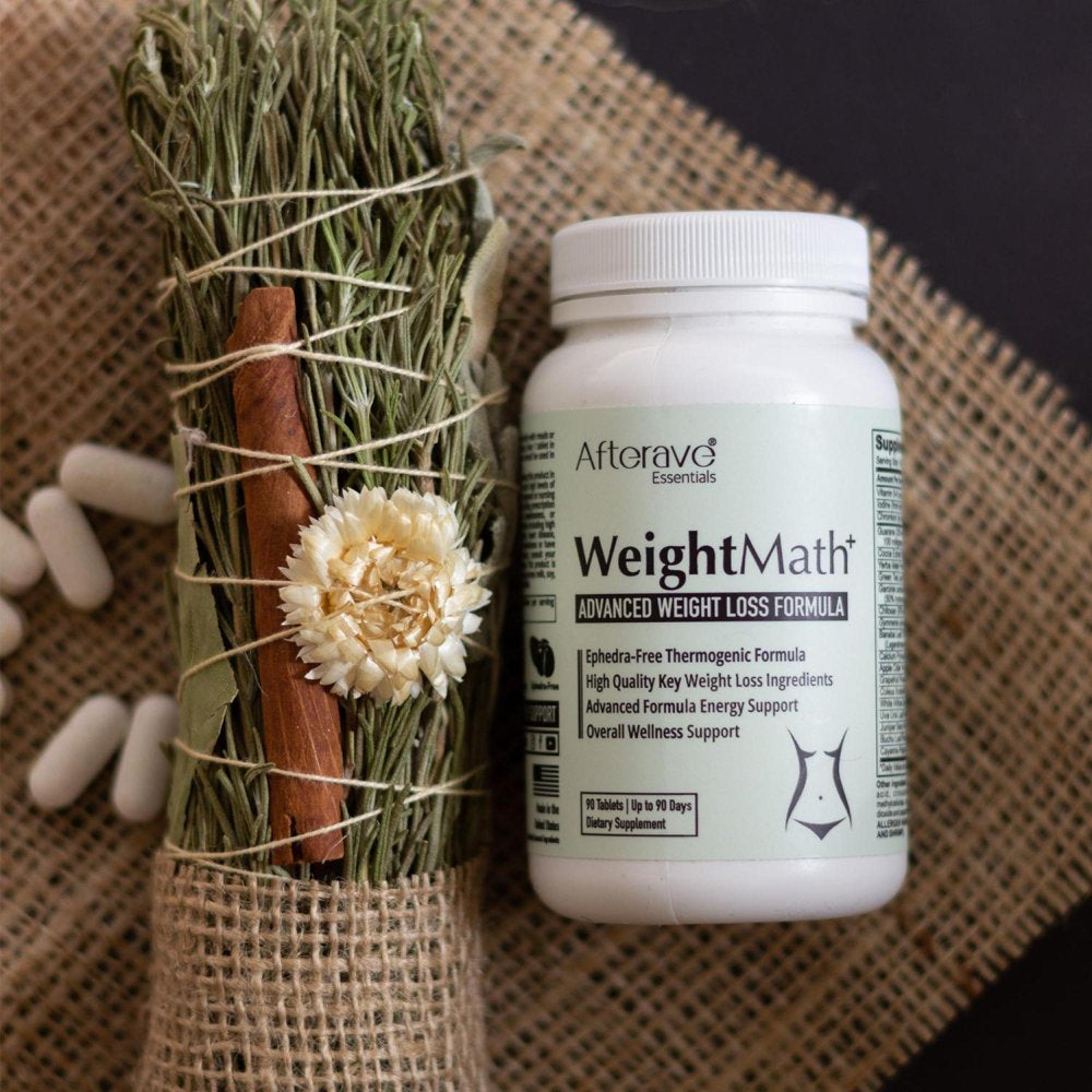 Weightmath Advanced Weight Loss Formula, Metabolism Booster for Energy, Fat Trimming & Flatter Stomach, Aids Belly Bloat, Digestive & Probiotic System, Essential Nutrients to Help Rapid Colon Cleanse