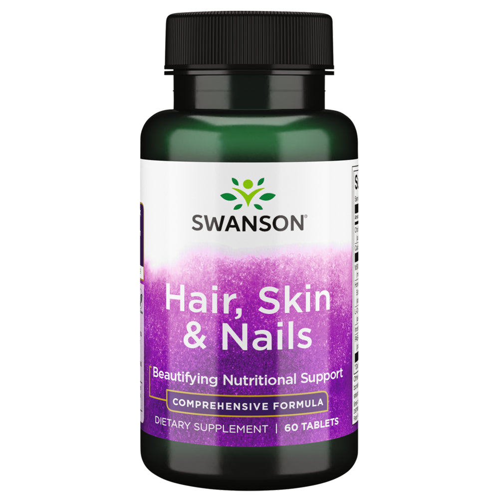 Swanson Hair, Skin and Nails 60 Tablets