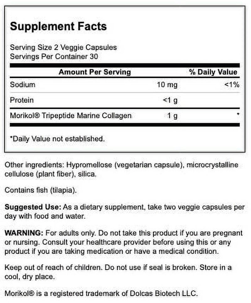 Swanson Marine Collagen Peptides Type I - Featuring Morikol 2 Pack