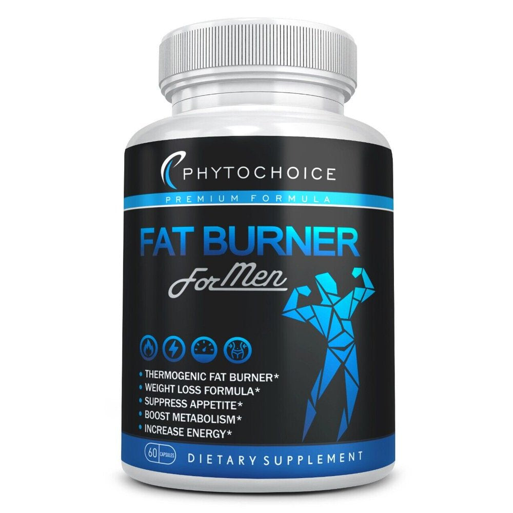 Diet Pills Fat Burner That Work Fast for Men Natural Weight Loss Men Belly 60 Capsules