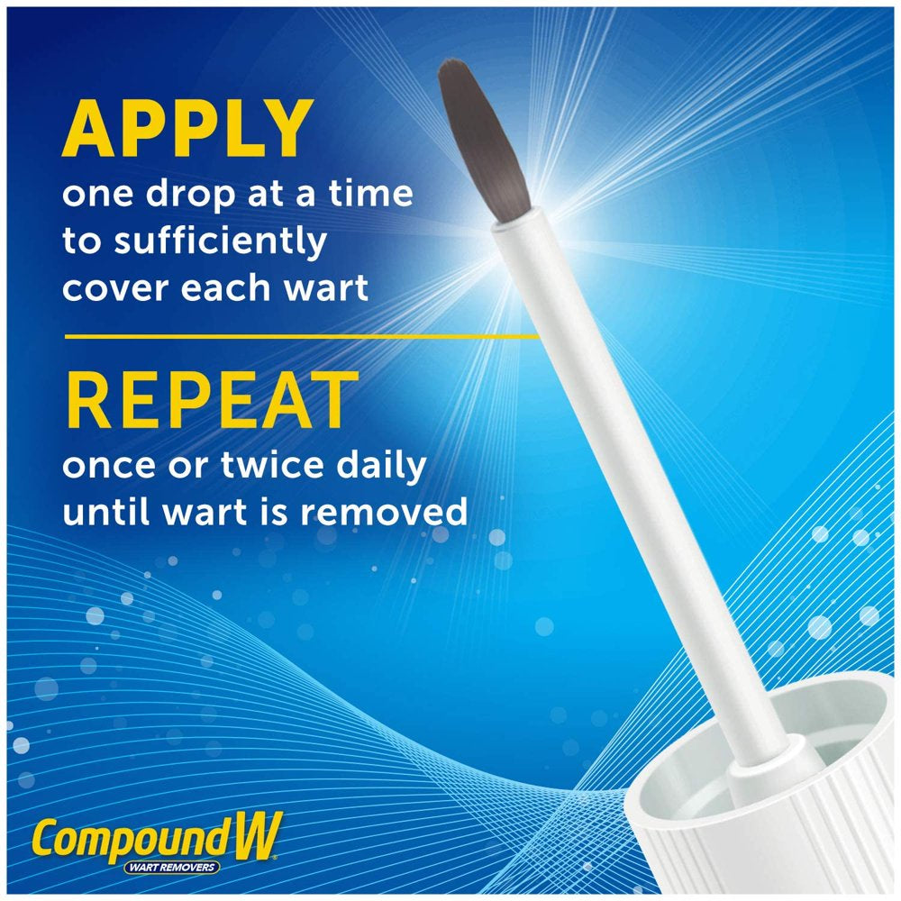 Compound W Maximum Strength Fast Acting Liquid Wart Remover, 0.31 Fl Oz