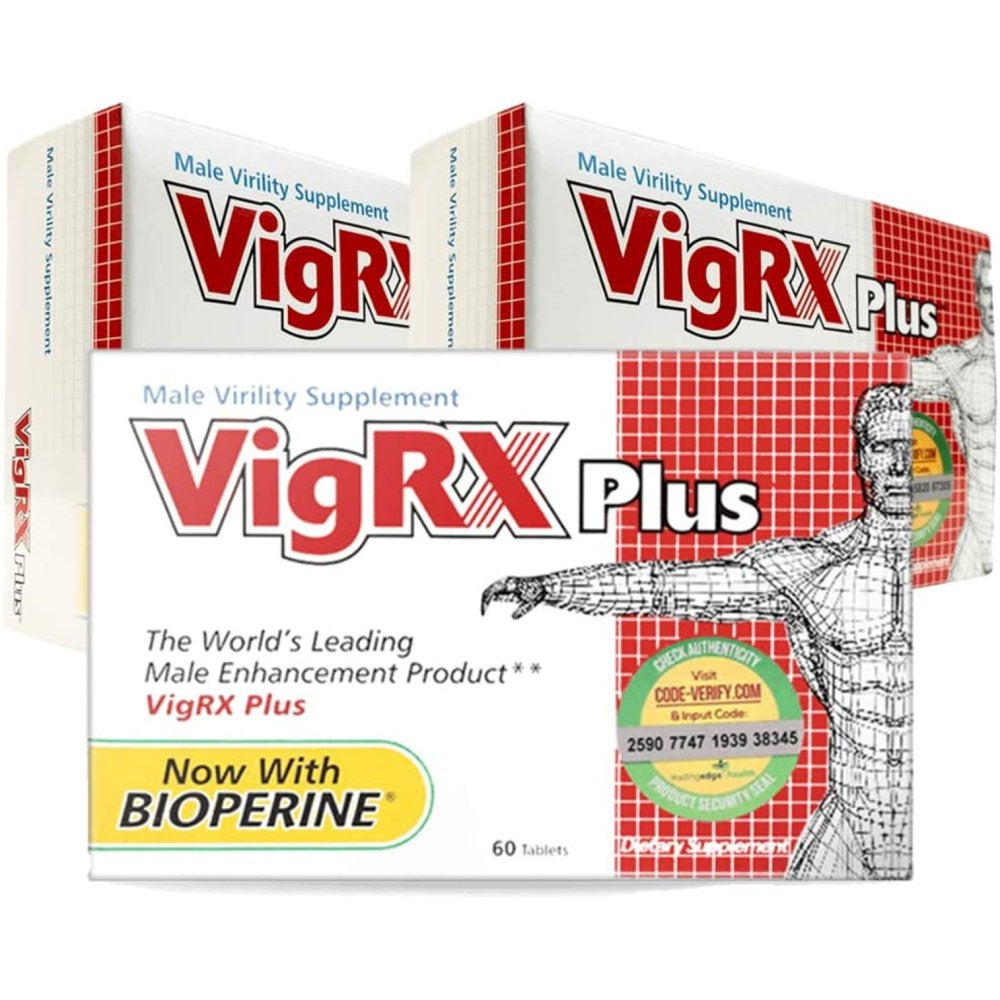 Vigrx plus Male Virility Herbal Dietary Supplement Pill - 60 Tablets (3 Box), One Customer Reported That the Product Can Make You Sick. If You Experience This, Pl...