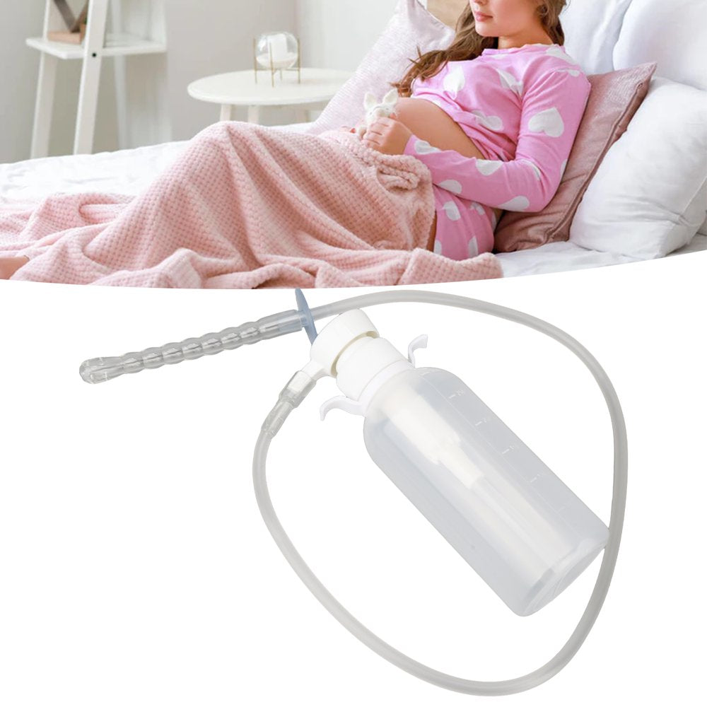 Vaginal Kit, Uniform Spraying Scale Bottle Vaginal Cleaner 300Ml Capacity with 9 Holes Nozzles for Home for Women