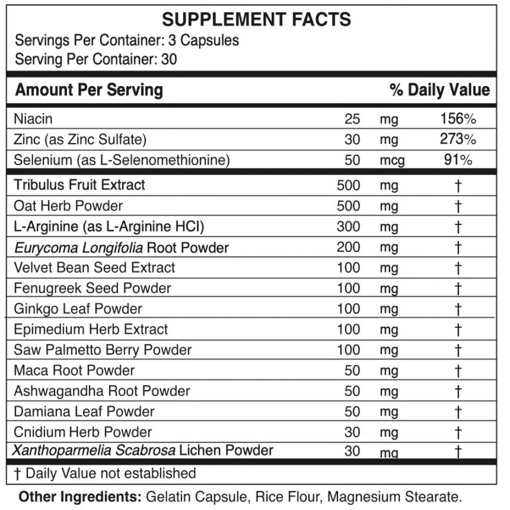 Virectin Loaded Dietary Supplement (90 Cap) 2 Pack