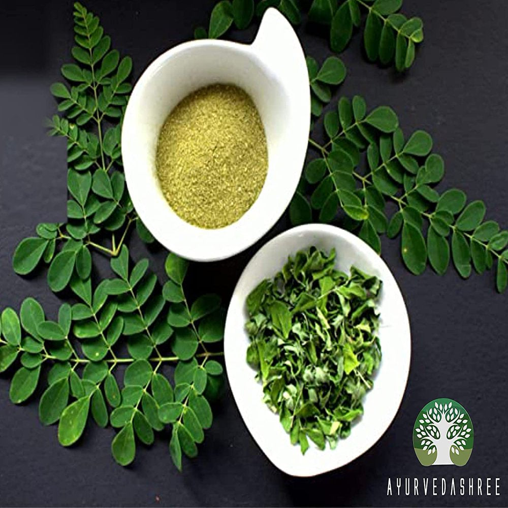 AYURVEDASHREE Moringa Leaf Powder 200 Gm, Moringa Olifera Powder, Lab Tested for Purity, Non GMO, GMP Certified, Vegan.