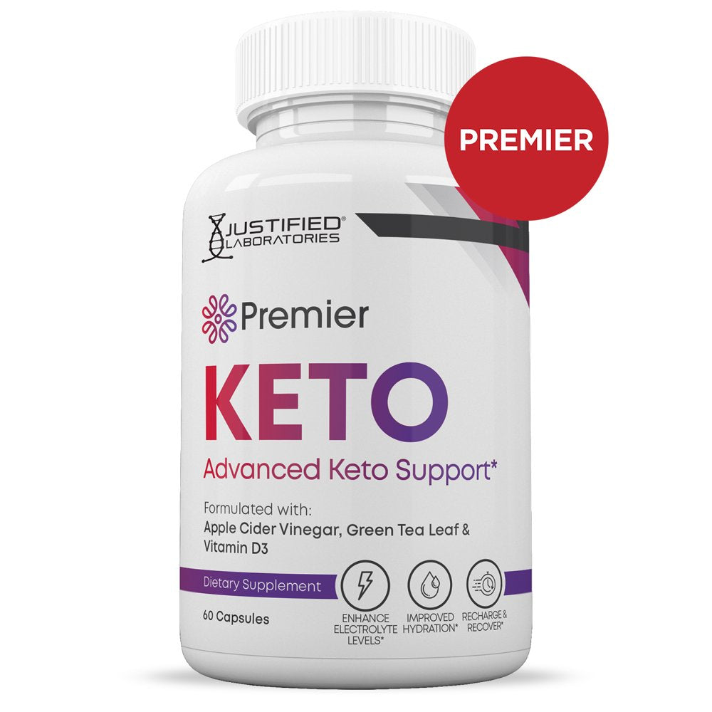 (5 Pack) Premier Keto ACV Pills 1275Mg Alternative to Gummies Dietary Supplement 300 Capsules