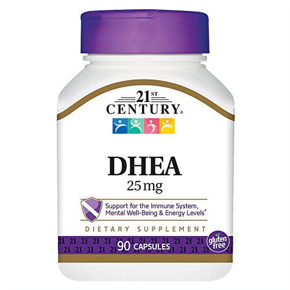 21St Century DHEA 25 Mg Capsules, 90 Count