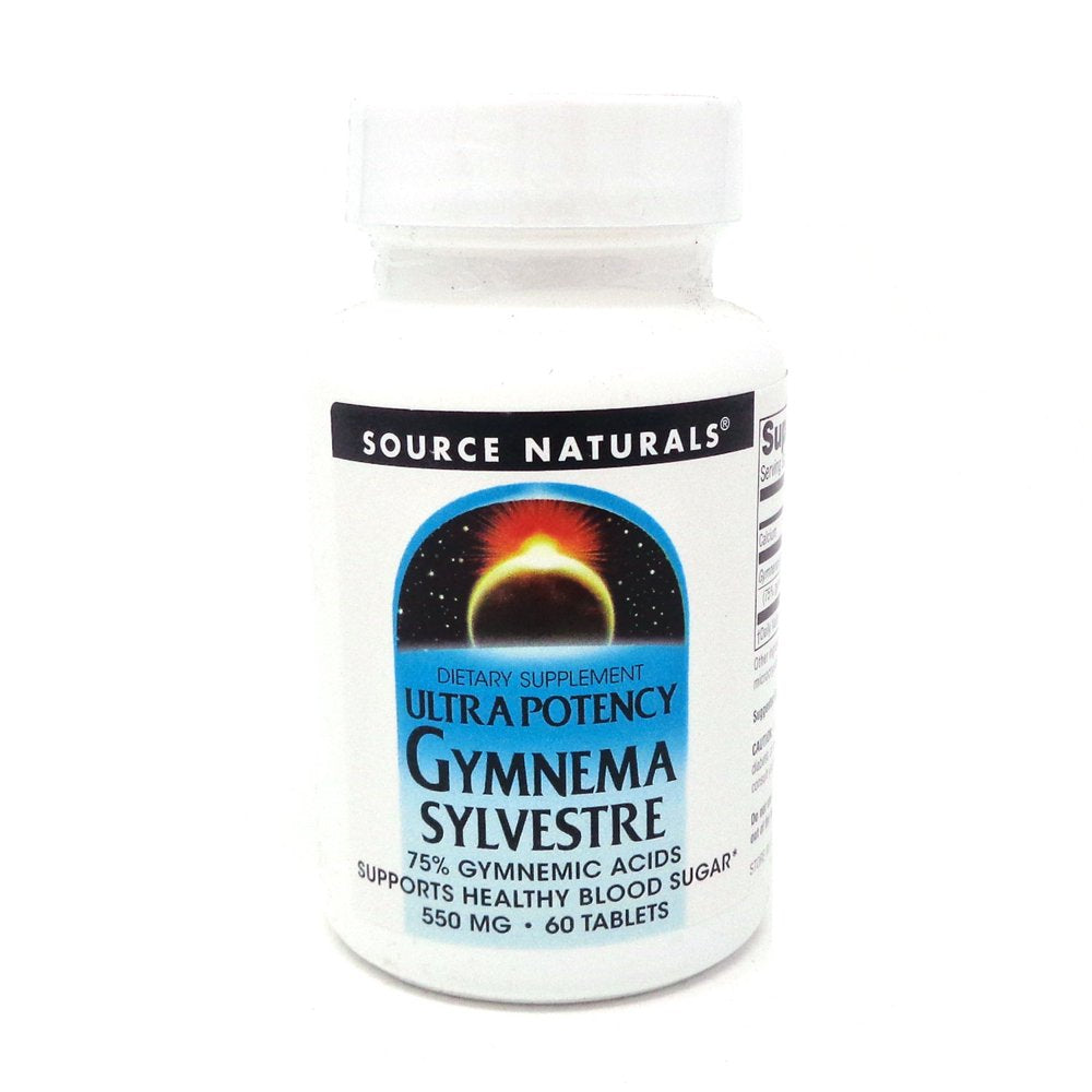 Ultra Potency Gymnema Sylvestre 550Mg by Source Naturals - 60 Tablet