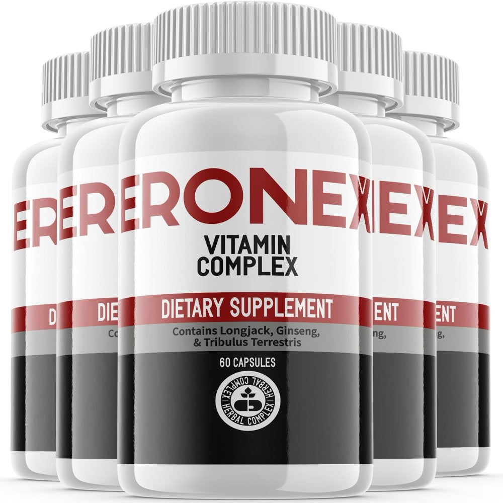 (5 Pack) Eronex - Dietary Supplement - 300 Capsules