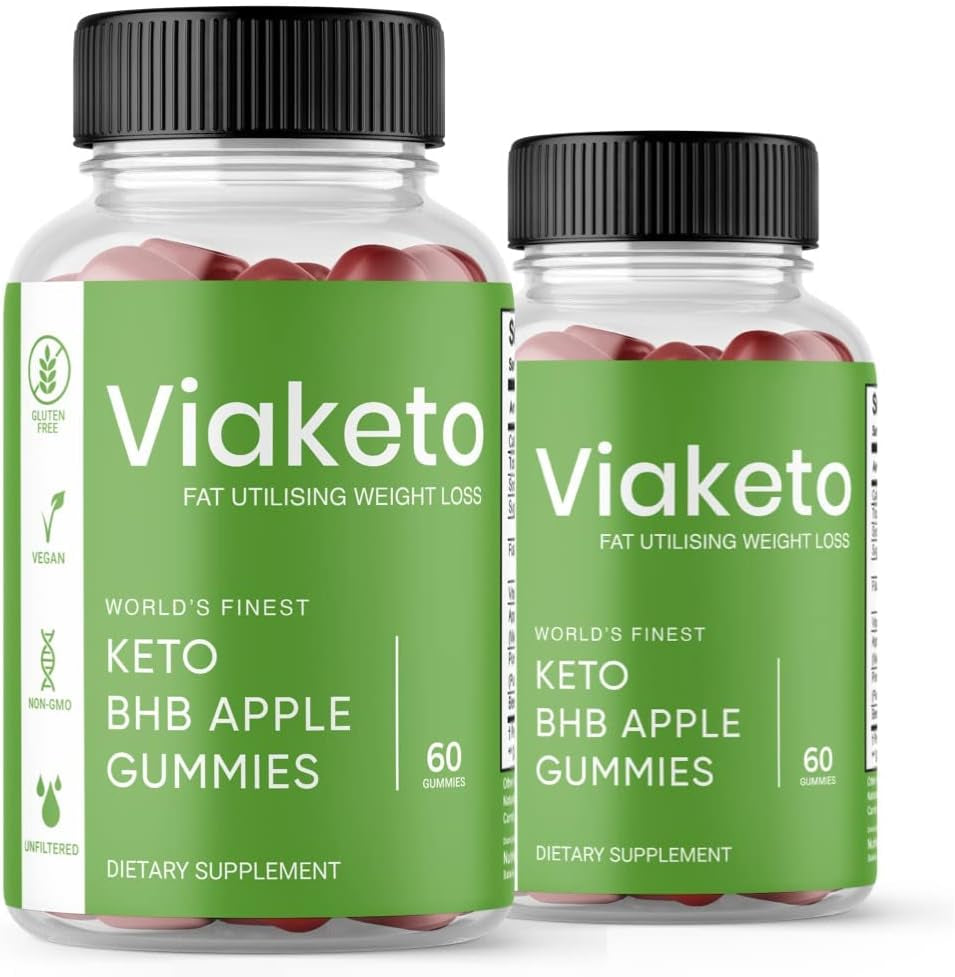 (2 Pack) via Keto Gummies, 120 Count, 2 Months Supply