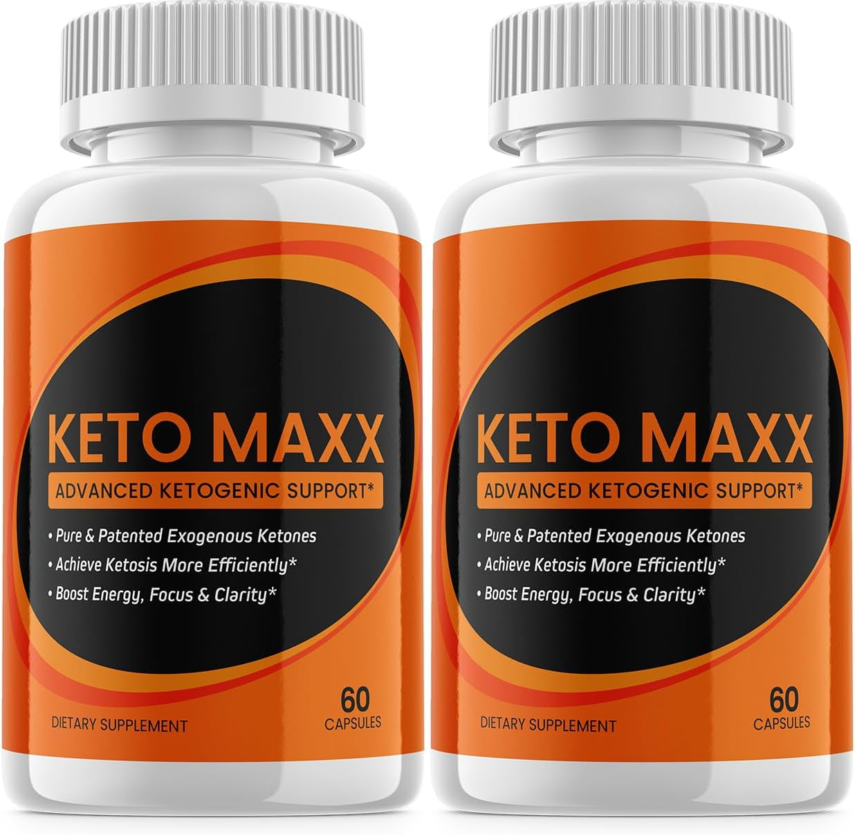 (2 Pack) Keto Maxx Pills, Advanced Ketogenic Formula (120 Capsules)