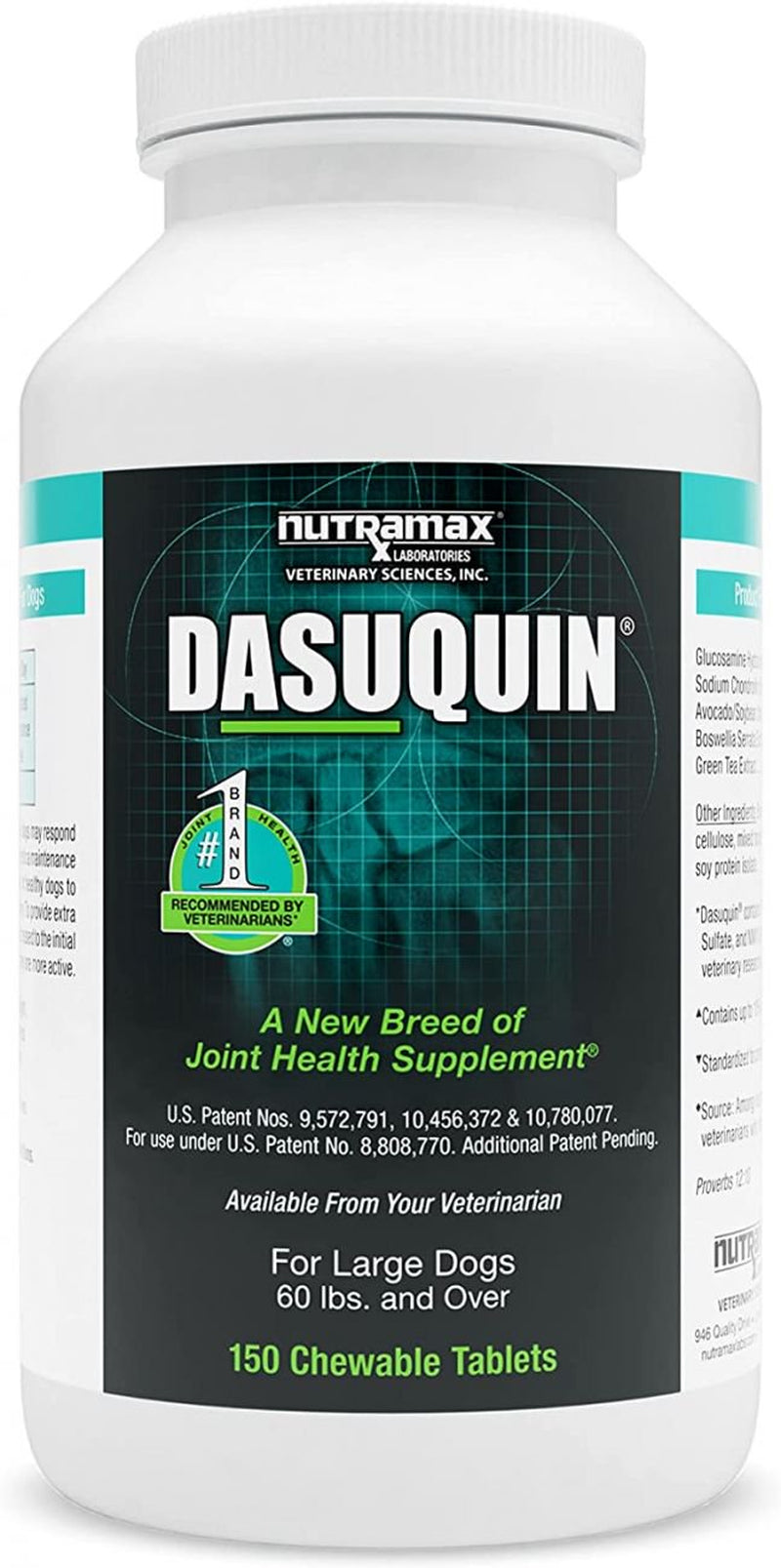 Dasuquin Chewable Tablets for Large Dogs 150Ct