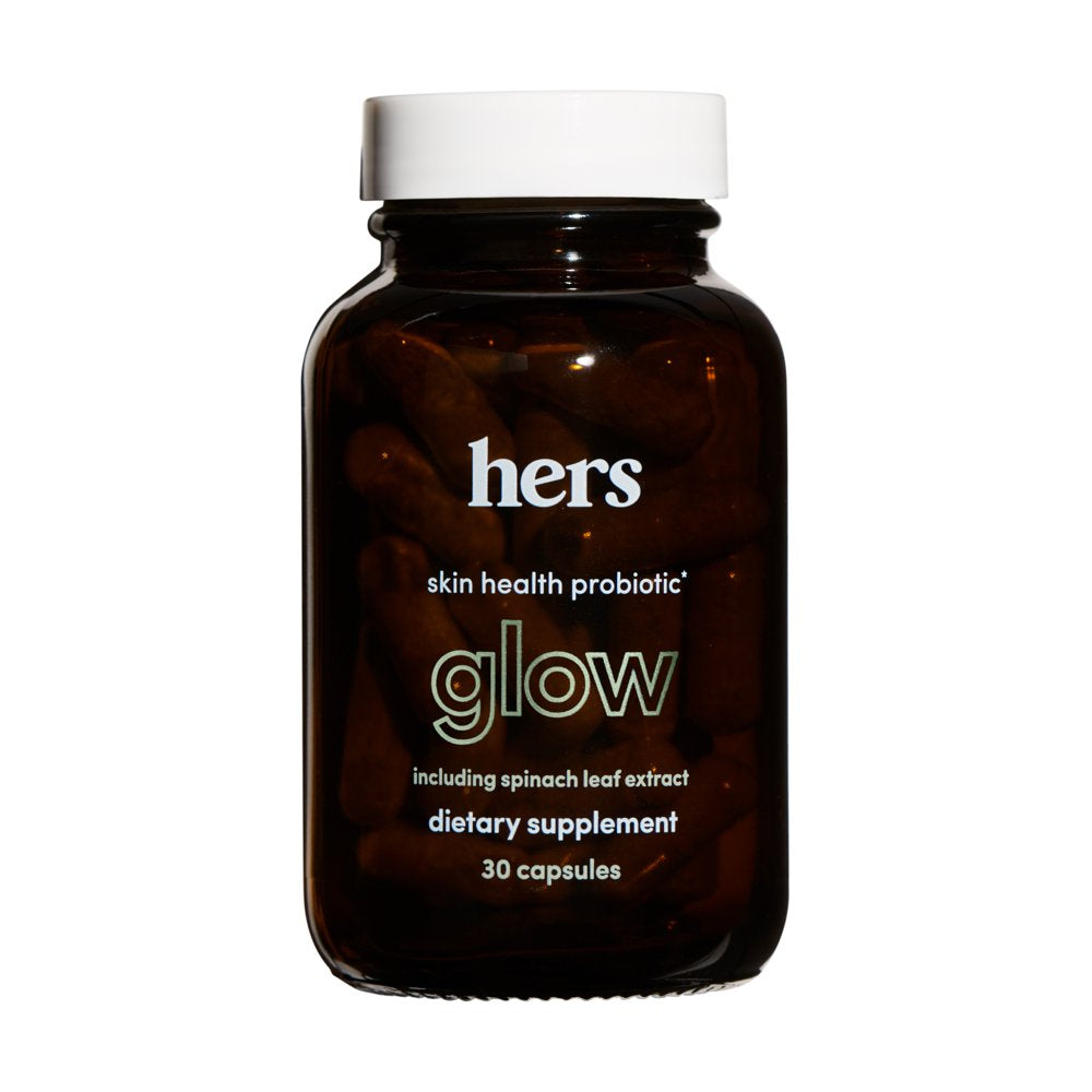 Hers Glow Skin Health Probiotic Supplement for Women, 30 Count