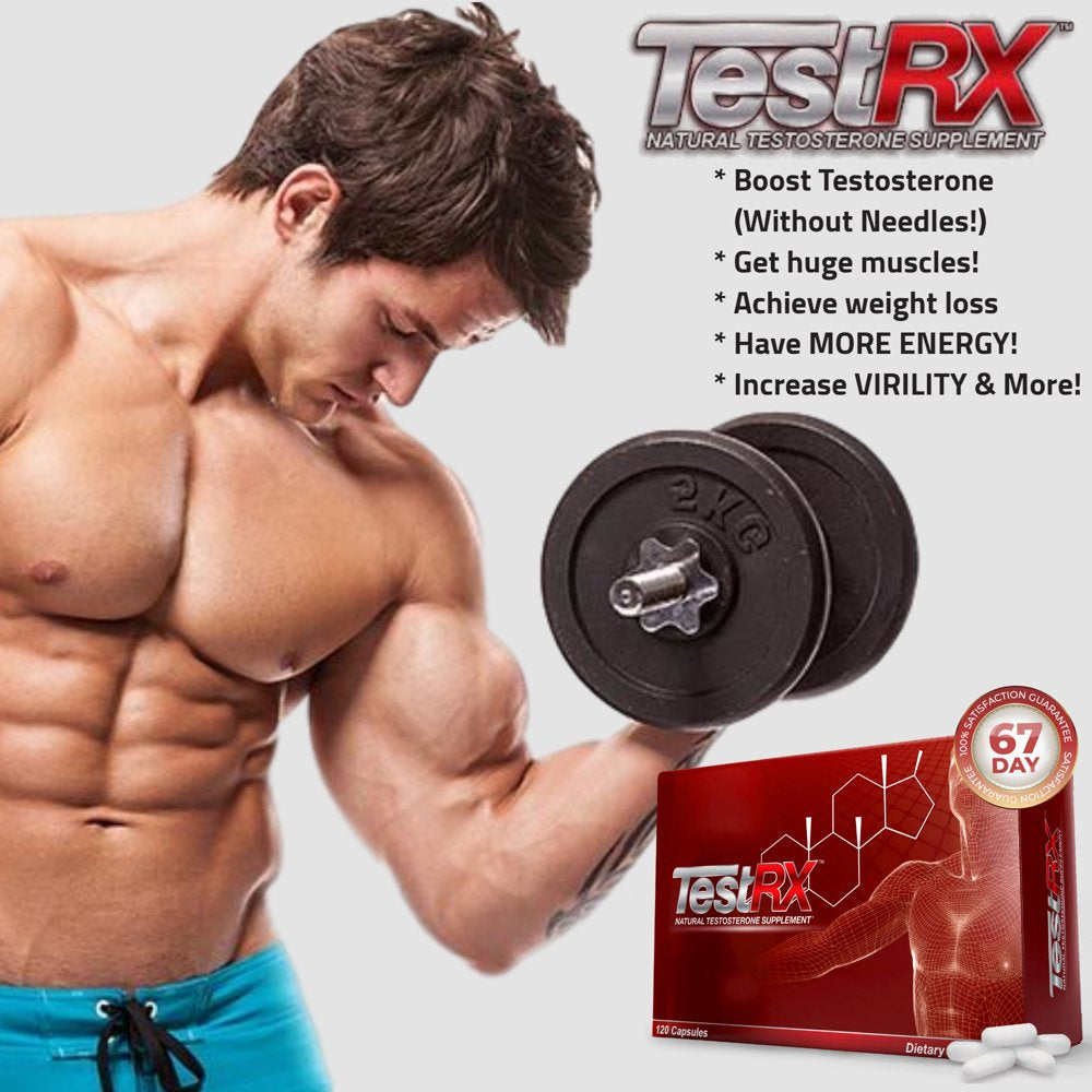 1 Box Testrx (120 Capsules)