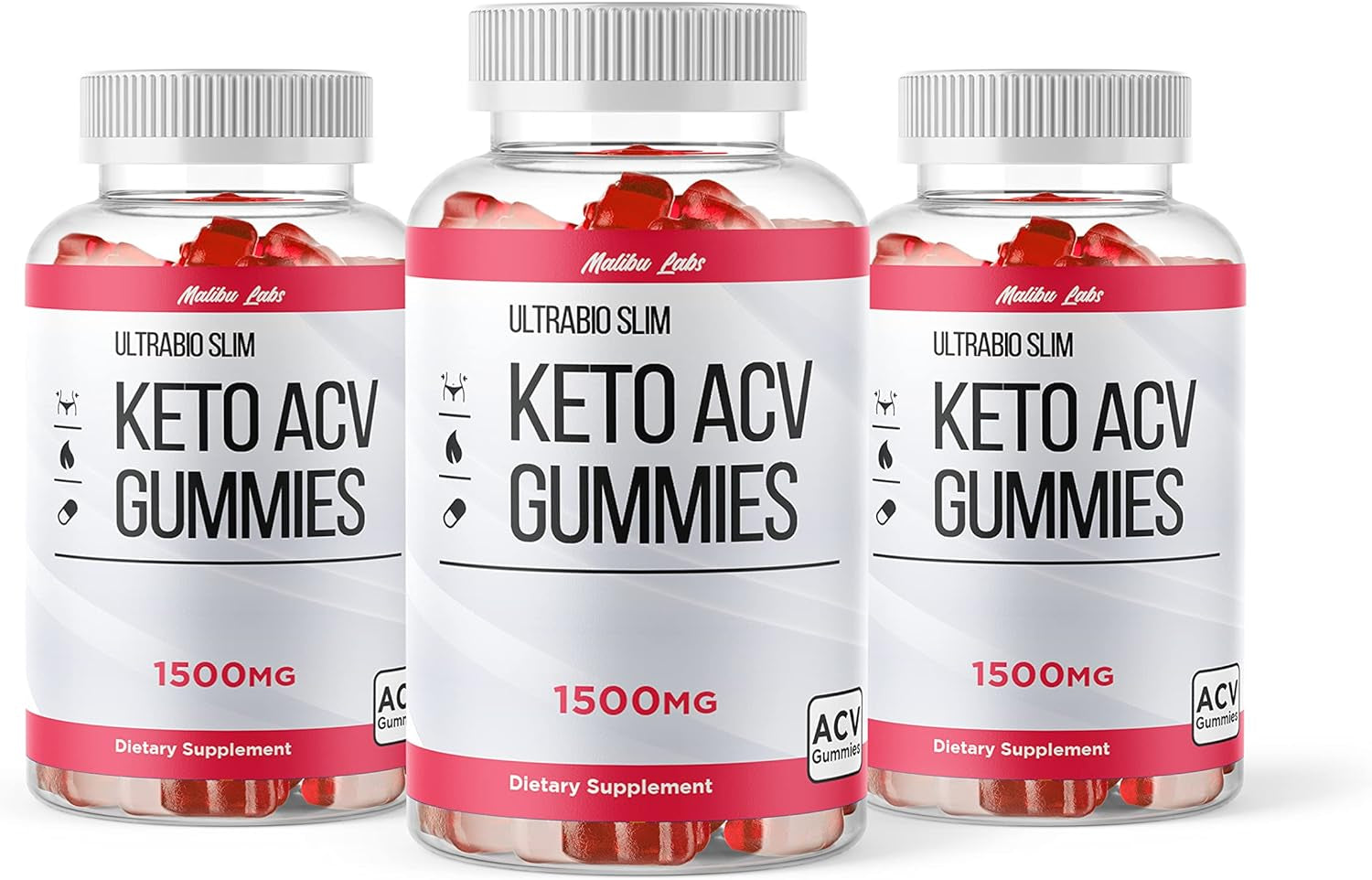 Ultrabio Slim Keto ACV Gummies, 1500Mg Once a Day, Apple Cider Vinegar Ketosis, New Strong Time Released Formula, Ultra Bio Ketogenic Support Supplement, Ketos Gummy, (3 Pack) 90 Day Supply Tank