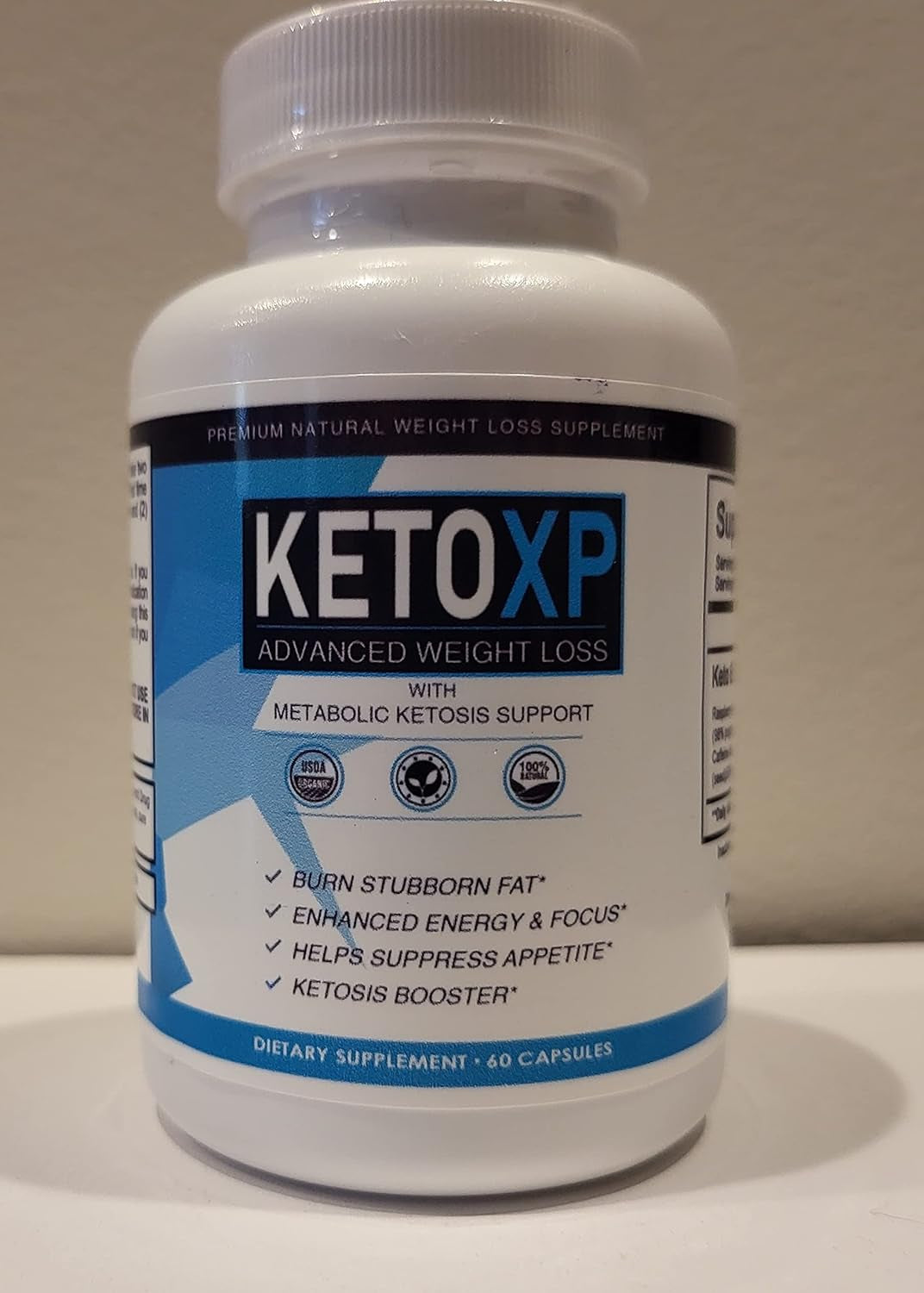 (Official) Keto XP, Advanced Strong Formula 1300MG, Made in the USA, (1 Bottle Pack), 30 Day Supply