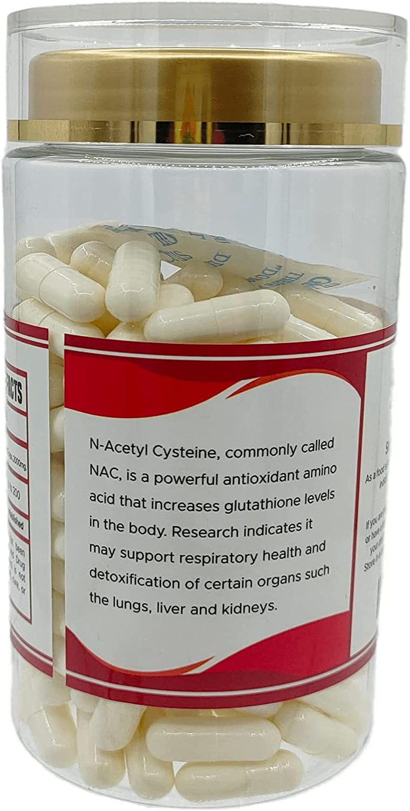 Delvix Garden NAC Supplement N-Acetyl Cysteine, 200 Capsules: Potent NAC N-Acetyl Cysteine Supplement