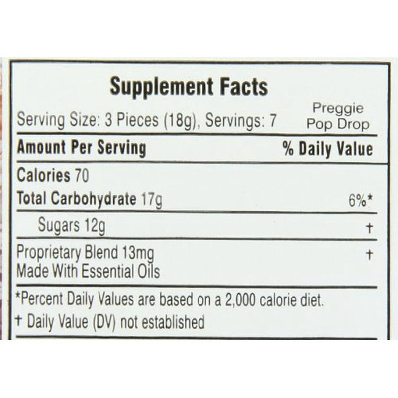 Three Lollies Preggie Pop Drops Dietary Supplements, 21 Count(Pack of 2)