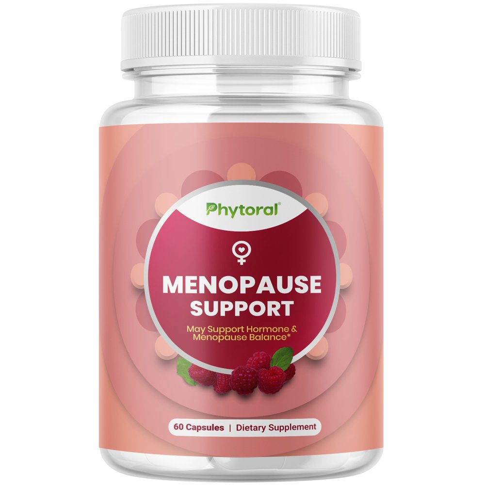 Natural Menopause Supplements for Women Health - Natural Hormone Balance for Women plus Adrenal Support Menopause Relief and Thyroid Support with Dong Quai Wild Yam Root and Black Cohosh for Menopause